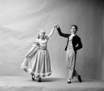 Deborah Paine as Clara and Robert Maiorano as her brother Fritz in a New York City Ballet production of "The Nutcracker."