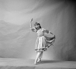 Delia Peters as a Polichinelle in a New York City Ballet production of "The Nutcracker."