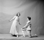 Bonnie Bedelia (Culkin) and brother Christopher (Kit) Culkin in a New York City Ballet production of "The Nutcracker."