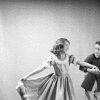 Bonnie Bedelia (Culkin) and brother Terry as Clara and Fritz in a New York City Ballet production of "The Nutcracker."