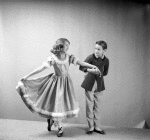 Bonnie Bedelia (Culkin) and brother Terry as Clara and Fritz in a New York City Ballet production of "The Nutcracker."