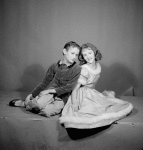 Bonnie Bedelia (Culkin) and brother Terry as Clara and Fritz in a New York City Ballet production of "The Nutcracker."