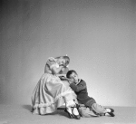 Robert Maiorano as the Prince and Joan Felcher as Clara in a New York City Ballet production of "The Nutcracker."