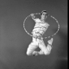 John Prinz as a Candy Cane (Hoops), in a New York City Ballet production of "The Nutcracker."