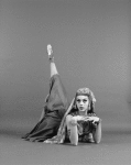 Gloria Govrin  in the Arabian Dance (Coffee), in a New York City Ballet production of "The Nutcracker."