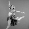 Gloria Govrin  in the Arabian Dance (Coffee), in a New York City Ballet production of "The Nutcracker."