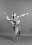 Gloria Govrin  in the Arabian Dance (Coffee), in a New York City Ballet production of "The Nutcracker."