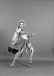 Gloria Govrin  in the Arabian Dance (Coffee), in a New York City Ballet production of "The Nutcracker."