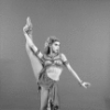 Gloria Govrin  in the Arabian Dance (Coffee), in a New York City Ballet production of "The Nutcracker."