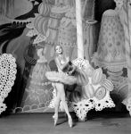 Suki Schorer as the Sugar Plum Fairy, in a New York City Ballet production of "The Nutcracker."