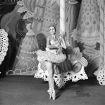 Suki Schorer as the Sugar Plum Fairy, in a New York City Ballet production of "The Nutcracker."