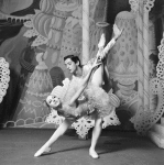 Suki Schorer as the Sugar Plum Fairy and Paul Mejia as the Cavalier, in a New York City Ballet production of "The Nutcracker."