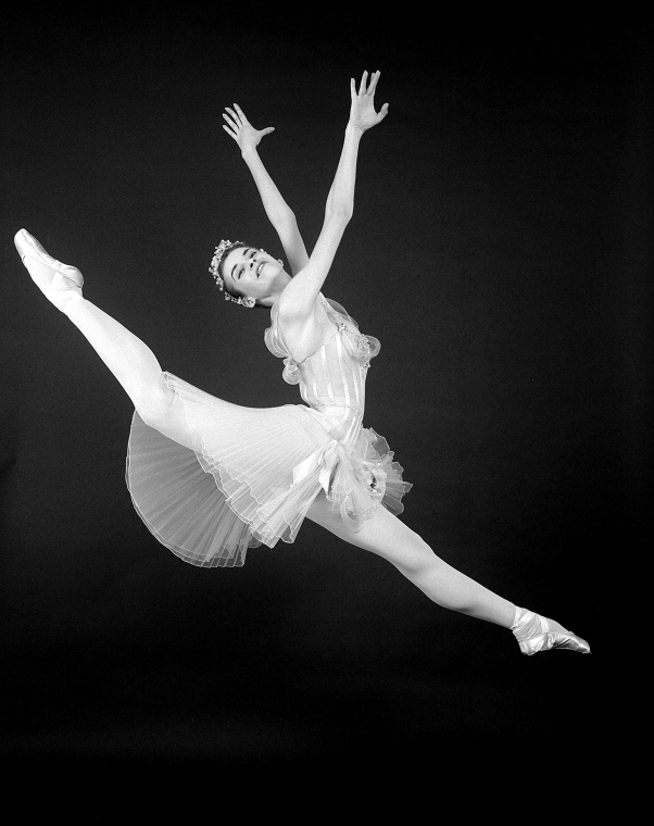 Patricia Neary as the Dewdrop, in a New York City Ballet production of ...