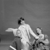 Catherine d'Amboise as the Bunny, Christopher d'Amboise as the Nutcracker Prince and Charlotte d'Amboise as one of the children, in a New York City Ballet production of "The Nutcracker." (New York)