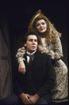 Actors Victoria Brasser and Keith Buterbaugh in a scene from the Theatre Off Park production of the musical "Mademoiselle Colombe" (New York)