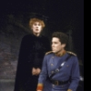 Actors Tammy Grimes and Keith Buterbaugh in a scene from the Theatre Off Park production of the musical "Mademoiselle Colombe" (New York)