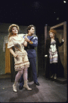 Actors (L-R) Victoria Brasser, Keith Buterbaugh and Tammy Grimes in a scene from the Theatre Off Park production of the musical "Mademoiselle Colombe" (New York)