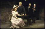 Actors (L-R) Victoria Brasser, David Cryer, Joaquin Romaguera and Michael Tartel in a scene from the Theatre Off Park production of the musical "Mademoiselle Colombe" (New York)