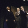 Actors Joaquin Romaguera, Robert Cooner, Michael Tartel, Tammy Grimes, Georgia Creighton and Tom Galantich in a scene from the Theatre Off Park production of the musical "Mademoiselle Colombe" (New York)