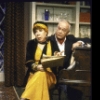 Actors Bobo Lewis and Richard Seff in a scene from the Broadway play "The Musical Comedy Murders of 1940" (New York)