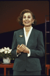 Actress Rose Gregorio in a scene from the Broadway play "M. Butterfly", Washington