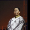 Actress Lori Tan Chinn in a scene from the Broadway play "M. Butterfly" WASHINGTON