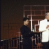 Actors (L-R) Alec Mapa, George N. Martin and John Lithgow in a scene from the Broadway play "M. Butterfly" WASHINGTON