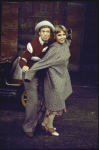 Actors Wayne Bryan and Barbara Lail in a scene from the Broadway musical "Good News" (New York)