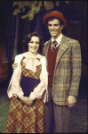 Marti Rolph and Scott Stevensen in a scene from the Broadway musical "Good News" (New York)
