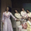 Actress Jana Robbins (L) with cast members in a scene from the Broadway musical "Good News" (New York)