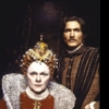 Actors Estelle Parsons and Richard White in a scene from the Off-Broadway musical "Elizabeth And Essex" (New York)