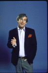 Irish comedian Dave Allen in a publicity shot fr. the Broadway production of his one-man entertainment "An Evening With Dave Allen." (New York)