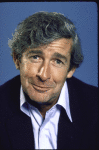 Irish comedian Dave Allen in a publicity shot fr. the Broadway production of his one-man entertainment "An Evening With Dave Allen." (New York)