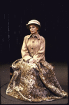 Actress Lilli Palmer in a scene from the American Shakespeare Theatre's production of the play "Sarah In America" (Stratford)