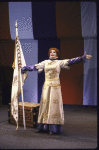 Actress Lilli Palmer in a scene from the American Shakespeare Theatre's production of the play "Sarah In America" (Stratford)