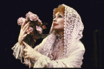 Actress Lilli Palmer in a scene from the American Shakespeare Theatre's production of the play "Sarah In America" (Stratford)