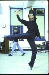 Performer Gregg Burge in a rehearsal shot fr. the Broadway  musical revue "Sophisticated Ladies." (New York)