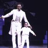 Performers (L-R) Maurice Hines & Z. Wright in a scene fr. the replacement cast of the Broadway musical revue "Sophisticated Ladies." (New York)