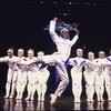 Performer Gregg Burge (C) w. cast members in a scene fr. the Broadway musical revue "Sophisticated Ladies." (Washington (D.C.))