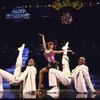 Performers (L-R) Adrian Bailey, Mercedes Ellington & Hinton Battle w. musicians in a scene fr. the Broadway musical revue "Sophisticated Ladies." (Washington (D.C.))