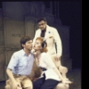 Actors (L-R) Robert Morse, Barbara Lang and George S. Irving in a scene from the Broadway musical "So Long 174th Street" (Philadelphia)