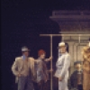 Actors (C, L-R) Lawrence John Moss and Robert Morse in a scene from the Broadway musical "So Long 174th Street" (Philadelphia)