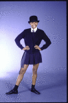 Actress Leleti Khumalo in a publicity shot fr. the touring production of the musical "Sarafina!" (New York)