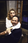 Actors Sarah Jessica Parker and Ron Rifkin in a scene from the Lincoln Center Theatre production of the play "The Substance of Fire." (New York)