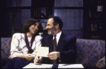 Actors Maria Tucci and Ron Rifkin in a scene from the Lincoln Center Theatre production of the play "The Substance of Fire." (New York)