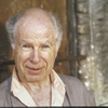 Director Peter Brook in a publicity shot from the Paris production of the play cycle "The Mahabharata." (Paris)