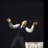 Actor Mikhail Baryshnikov in a scene fr. the Broadway production of the play "Metamorphosis." (Durham)
