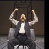 Actor Rene Auberjonois in a scene fr. the Broadway play "Metamorphosis." (Durham)