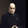 Actor Mitch Kreindel  in a scene fr. the Broadway play "Metamorphosis." (Durham)