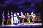 Actress Kelli Rabke (4L) with cast members in a scene from the Papermill Playhouse production of the musical "The Wizard of Oz." (Millburn)